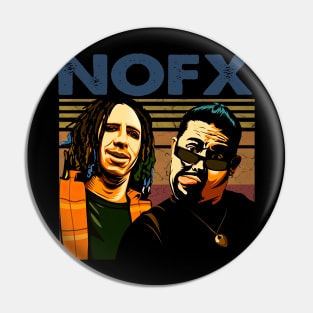 Nofx Vibes Immersed In Punk Aesthetics Pin