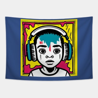 Autistic by Music Genius Art Tapestry