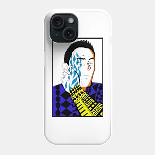 the real lebeau in ecopop totonac patterns portrait design Phone Case