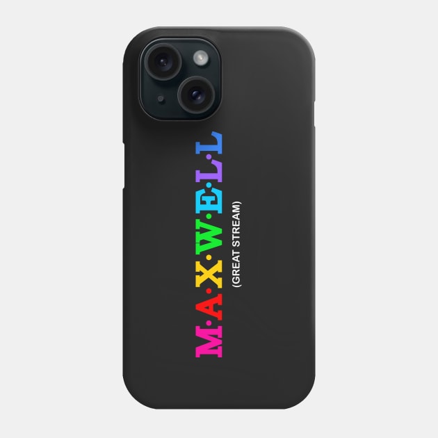 Maxwell - great stream Phone Case by Koolstudio