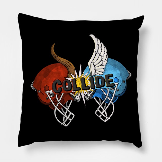 Collide Pillow by Shapetrix