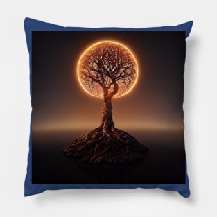 Yggdrasil World Tree of Life Pillow