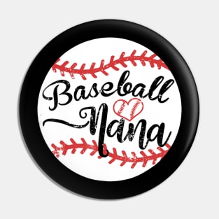 Proud Baseball Nana Pin