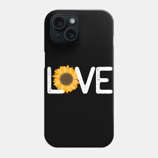 Love Sunflower Phone Case