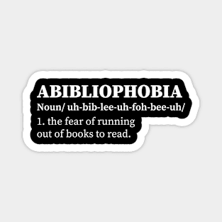 Abibliophobia, Book Magnet