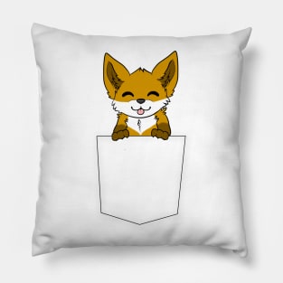 Pocket Fox Pillow