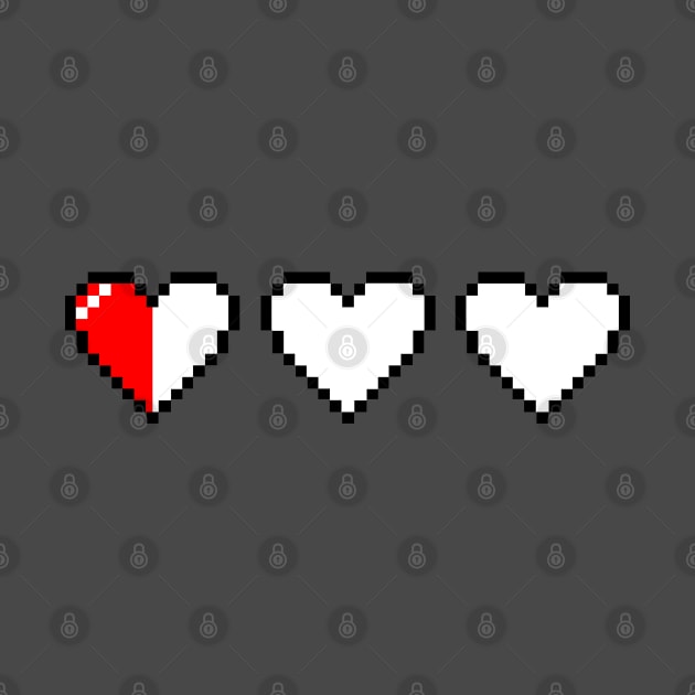 Last Half of 3 Pixel Hearts by TheActionPixel