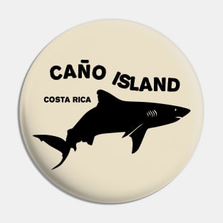 Shark Diving Caño Island - Costa Rica Pin