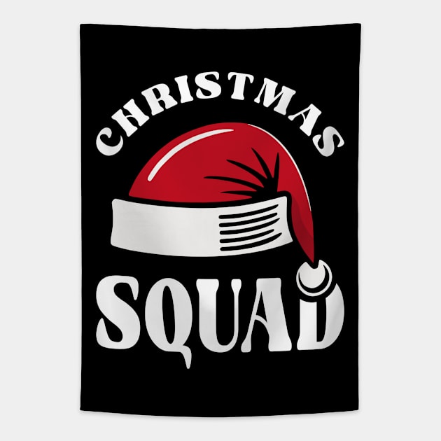 Christmas Squad Holiday Cheer Tapestry by JaussZ