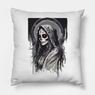 Santa Muerte Pillow