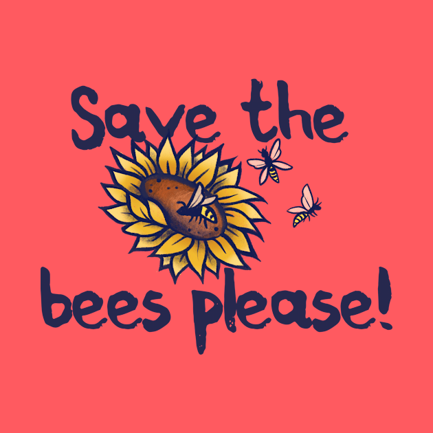 save the bees by bubbsnugg