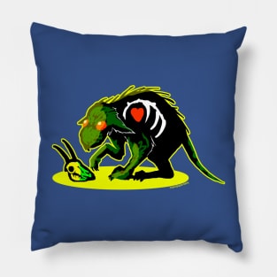 Chupacabra Buddy SWEET VERSION cryptid creepy cute monster Pillow