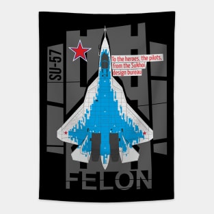 Sukhoi Su-57 Russian multirole fighter Tapestry