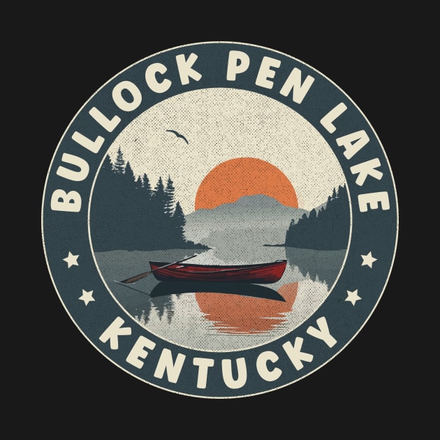 Bullock Pen Lake Kentucky Sunset by turtlestart