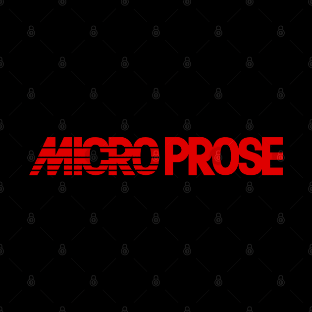 Retro Computer Games Microprose Logo by Meta Cortex