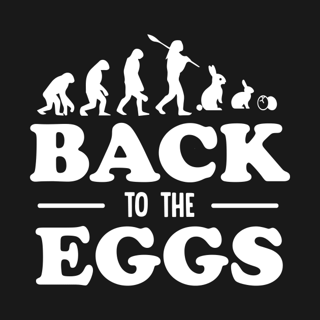 Egg hunt T-Shirt Easter Sunday Evolution Christian Jesus Gift by biNutz