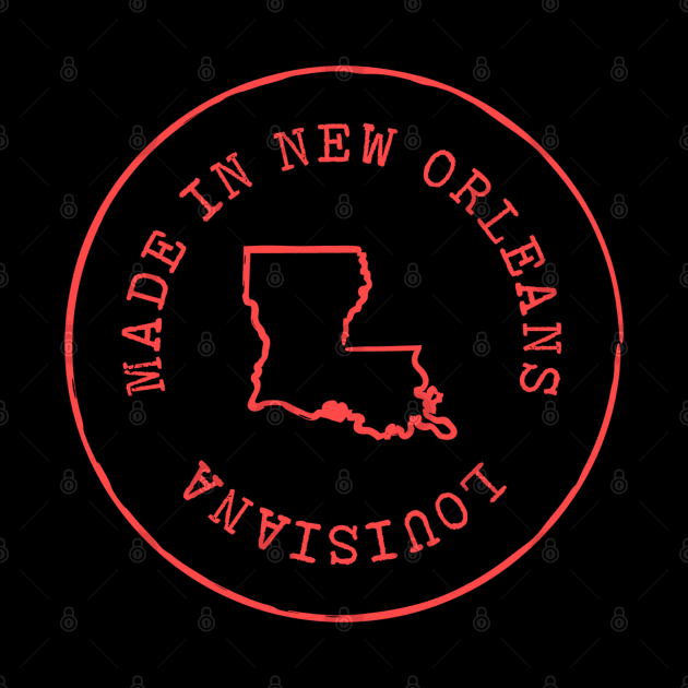 Made in Louisiana T-Shirt by Geometrico