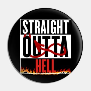 Outta Hell Pin