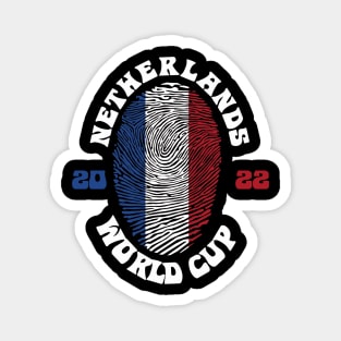 Netherlands World Cup 2022 Magnet