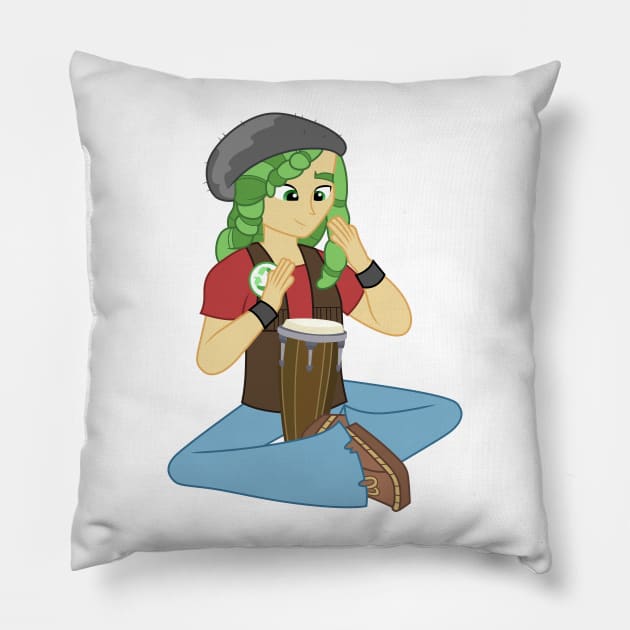 Sandalwood Drumming Pillow by CloudyGlow