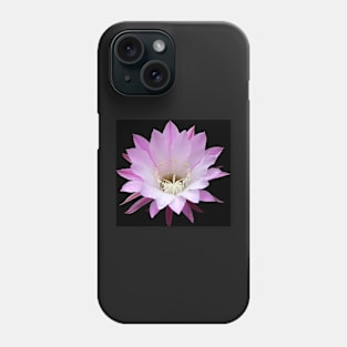 Pink Cactus in the Rain #1 Phone Case