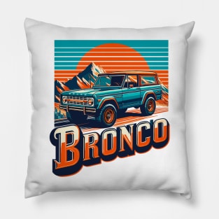 Ford Bronco Pillow