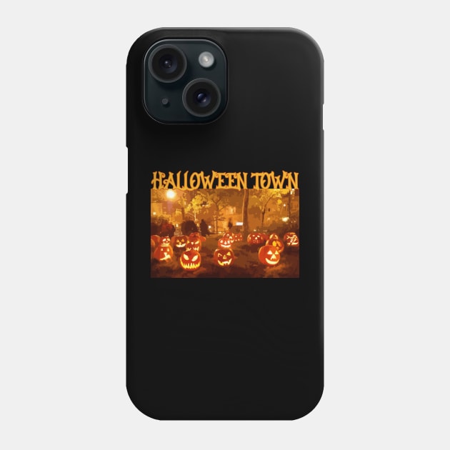 HalloweenTown Phone Case by Kaine Ability