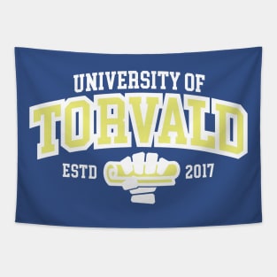 Torvald (light) Paladins Champion Logo Tapestry