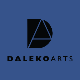 Daleko logo-dark single color vertical T-Shirt