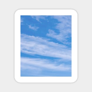 Blue Sky with Clouds | Clouds | Sunny Day Magnet