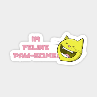 feline paw-some Magnet