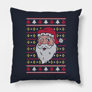 Christmas Sweater Santa Pillow