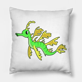 Kawaii Leafy seadragon Pillow