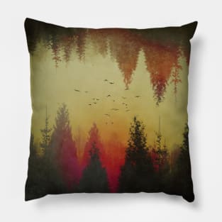 Distorted Trees and Landscape II Pillow