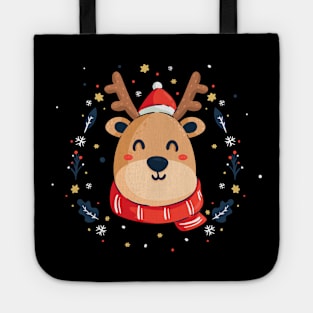 Ugly Reindeer Christmas Sweatshirt Tote