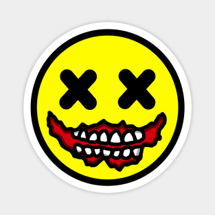 Ripped Mouth Smiley Magnet