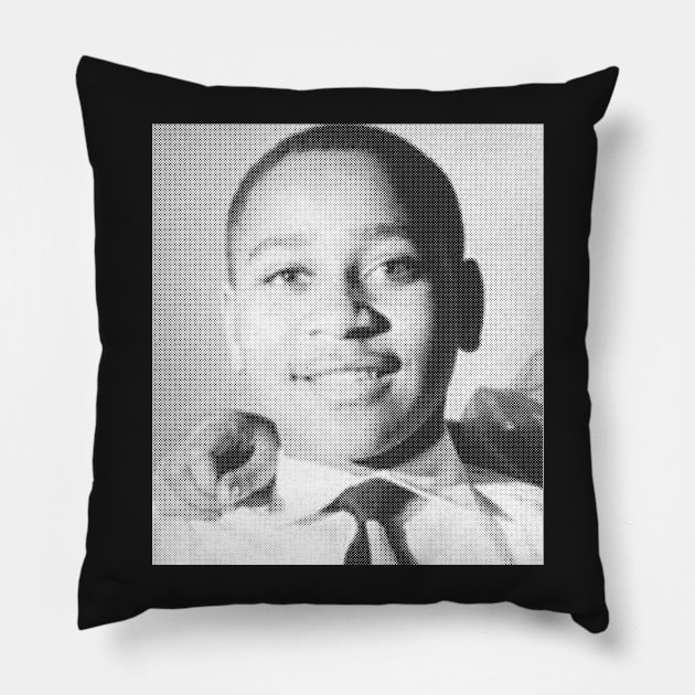 Emmett Till Pillow by CHROME BOOMBOX