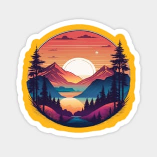 SUNSET TIME Magnet