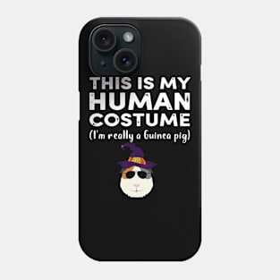 This My Human Costume I’m Really Guinea Pig Halloween (11) Phone Case