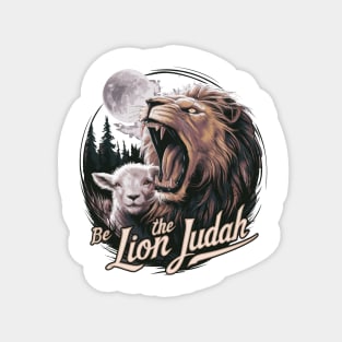 Be The Lion Judah Magnet