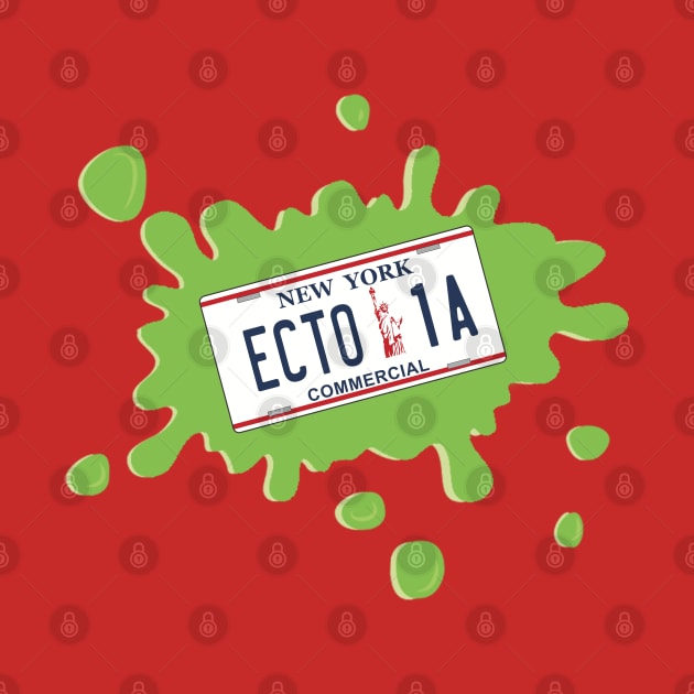 Ecto 1 Plate by Nykos