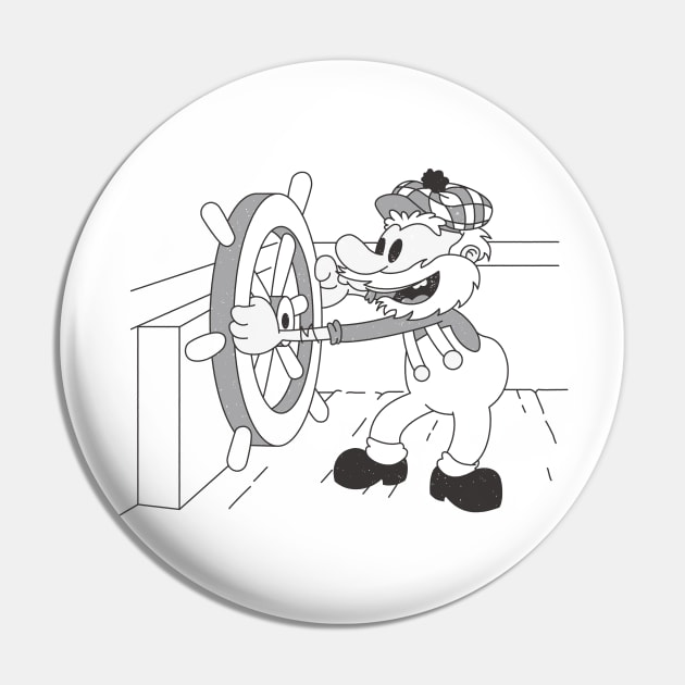 Steamboat Willie Pin by gekygoly