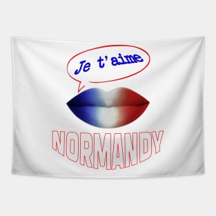 FRANCE JE TAIME NORMANDY Tapestry