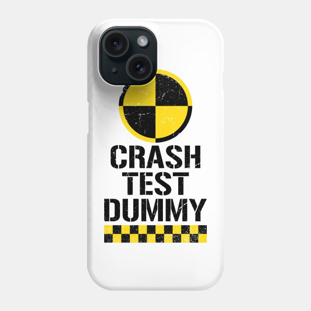 Crash Test Dummy Yellow Man Phone Case by GShow