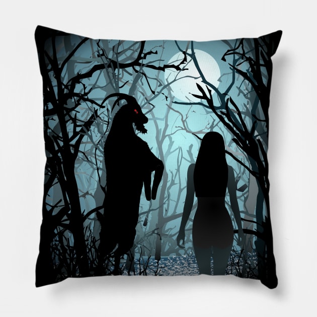 Live Deliciously Pillow by MadmanDesigns