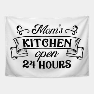 Mom's Kitchen Open 24 Hours Tapestry