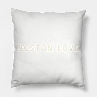 Boston Love Pillow