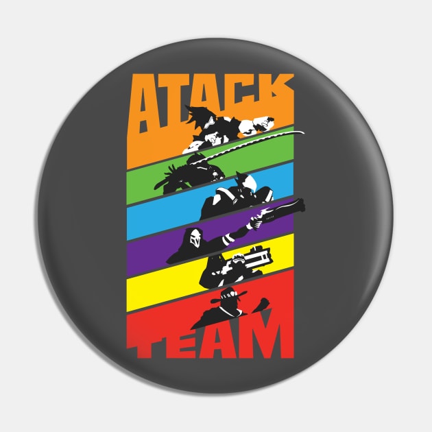 Atack Team Pin by Coconut