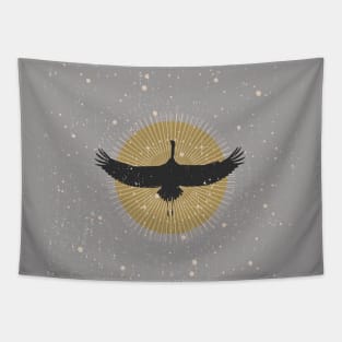 Sun Crane Tapestry