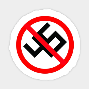 NO SWASTIKA, NO 45 Magnet